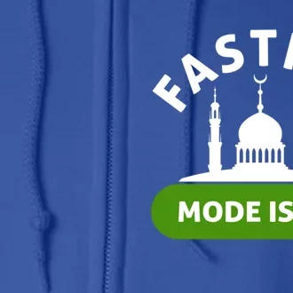 Ramadan Kareem Fasting Mode Fasting Muslim Ramadan Fasting Gift Full Zip Hoodie