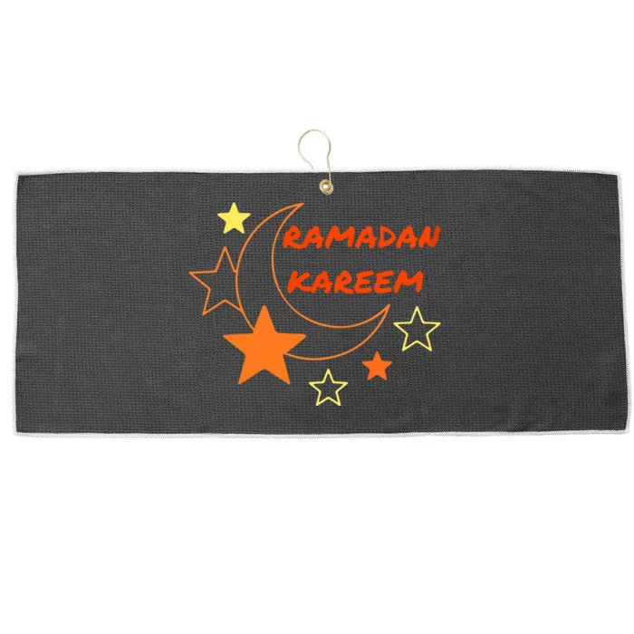 Ramadan Kareem Funny Gift Ramadan Mubarak Large Microfiber Waffle Golf Towel