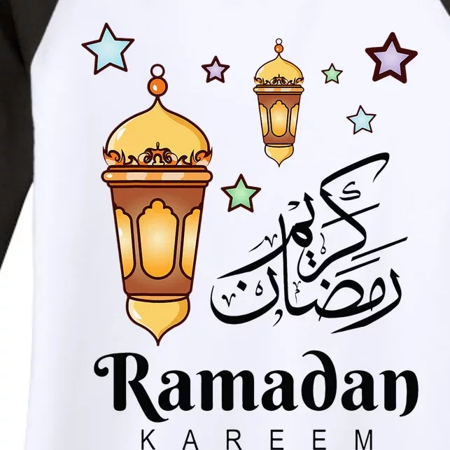 Ramadan Kareem Fasting For Muslim Islamic Gifts Idea Women's Tri-Blend 3/4-Sleeve Raglan Shirt