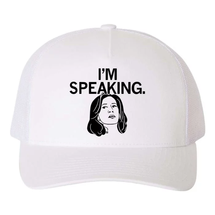 Raygunsite Kamala Harris IM Speaking Yupoong Adult 5-Panel Trucker Hat