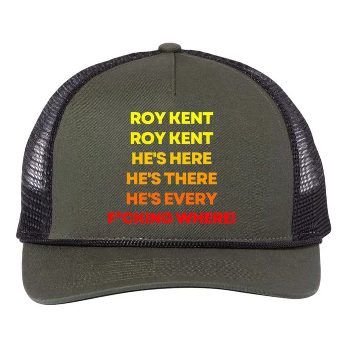 Roy Kent  He's Everywhere Retro Rope Trucker Hat Cap