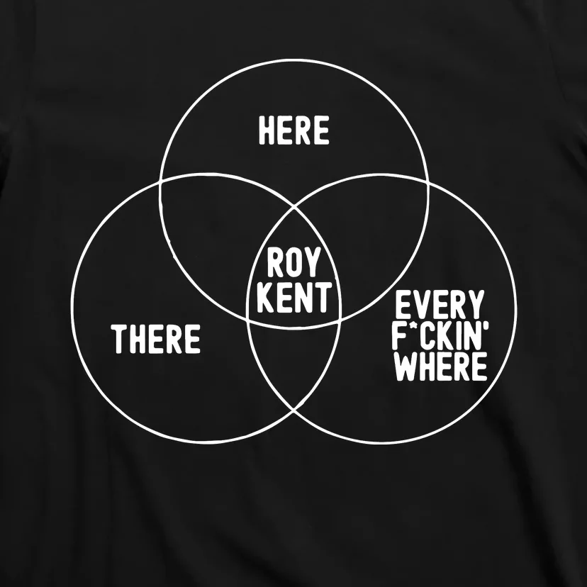 Roy Kent He Here He There He Is Every F*Ckin Where T-Shirt