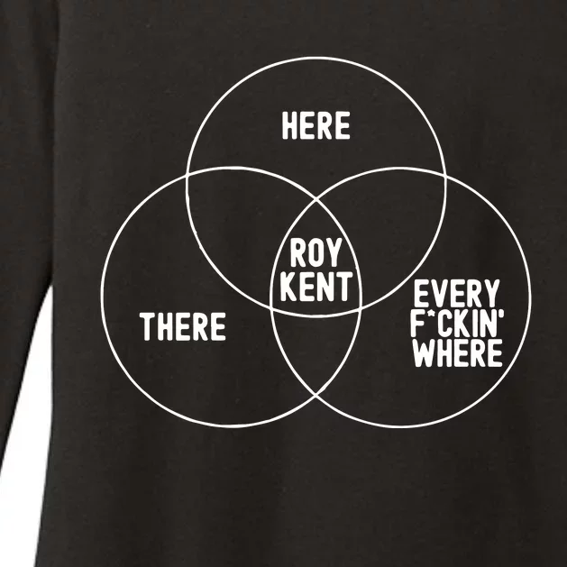 Roy Kent He Here He There He Is Every F*Ckin Where Womens CVC Long Sleeve Shirt