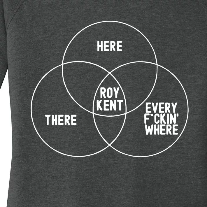 Roy Kent He Here He There He Is Every F*Ckin Where Women's Perfect Tri Tunic Long Sleeve Shirt