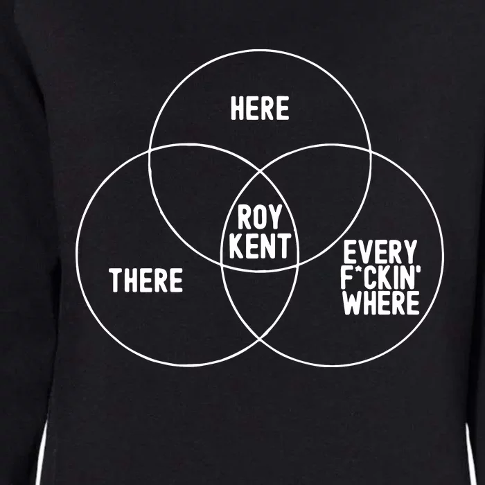 Roy Kent He Here He There He Is Every F*Ckin Where Womens California Wash Sweatshirt