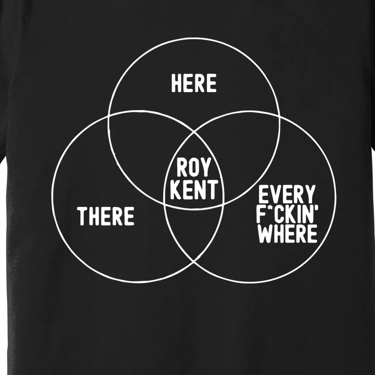 Roy Kent He Here He There He Is Every F*Ckin Where Premium T-Shirt