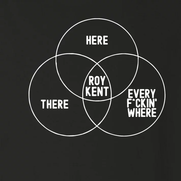 Roy Kent He Here He There He Is Every F*Ckin Where Toddler Long Sleeve Shirt