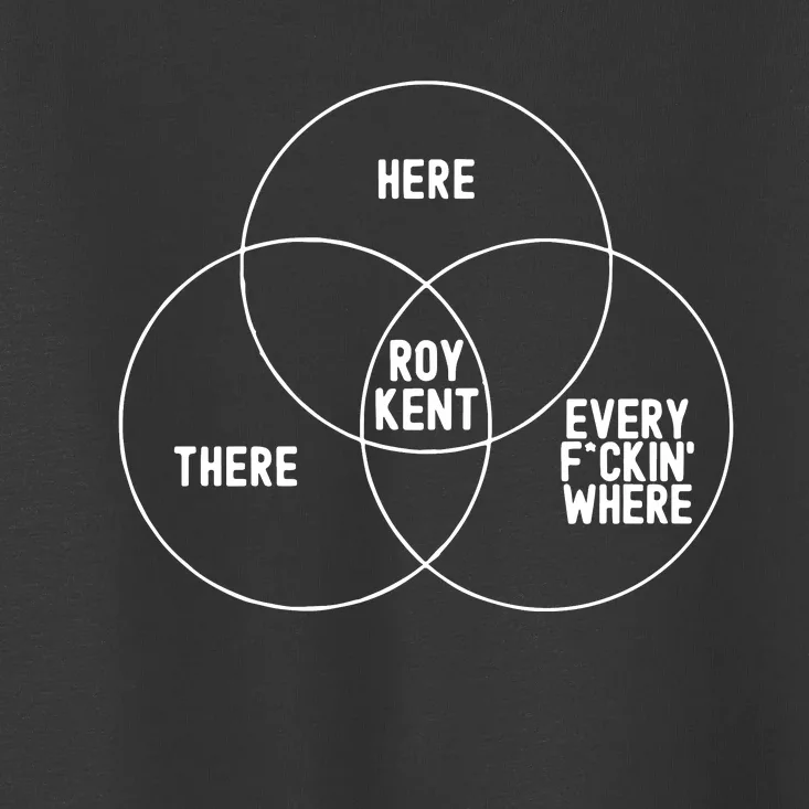 Roy Kent He Here He There He Is Every F*Ckin Where Toddler T-Shirt