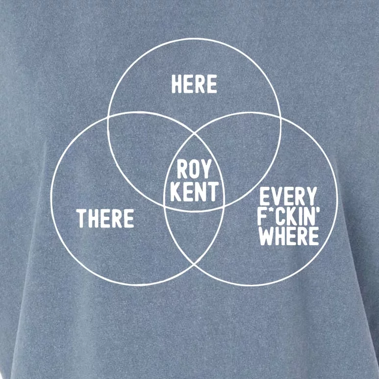 Roy Kent He Here He There He Is Every F*Ckin Where Garment-Dyed Women's Muscle Tee