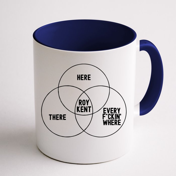 Roy Kent He Here He There He Is Every F*Ckin Where Front & Back Coffee Mug