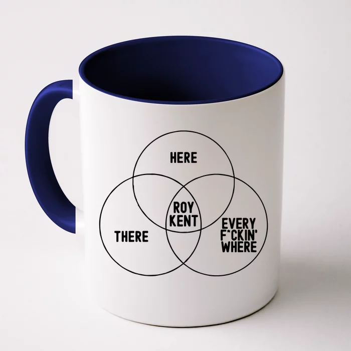 Roy Kent He Here He There He Is Every F*Ckin Where Front & Back Coffee Mug