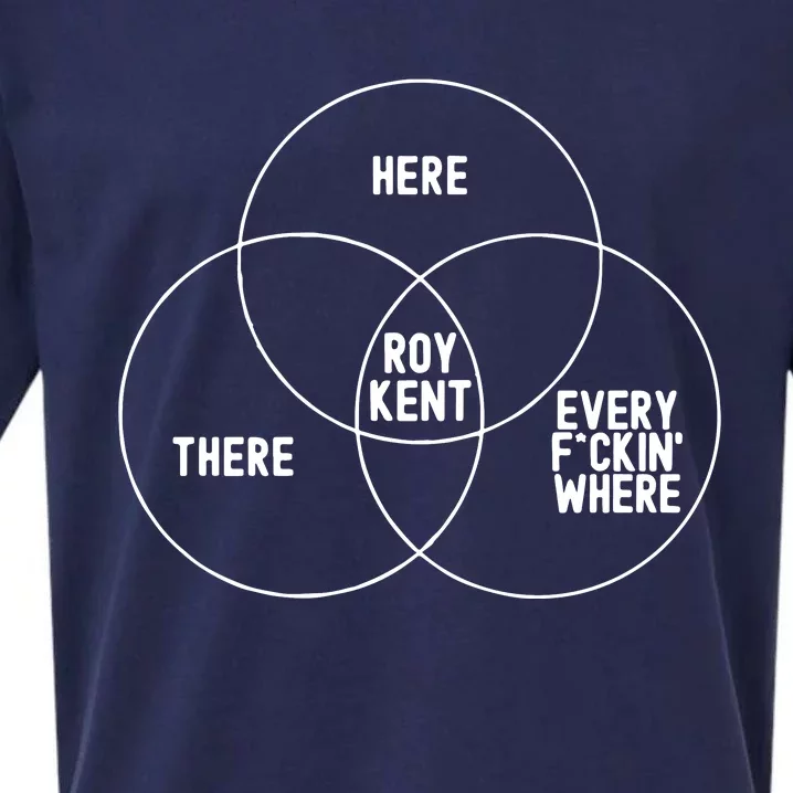 Roy Kent He Here He There He Is Every F*Ckin Where Sueded Cloud Jersey T-Shirt