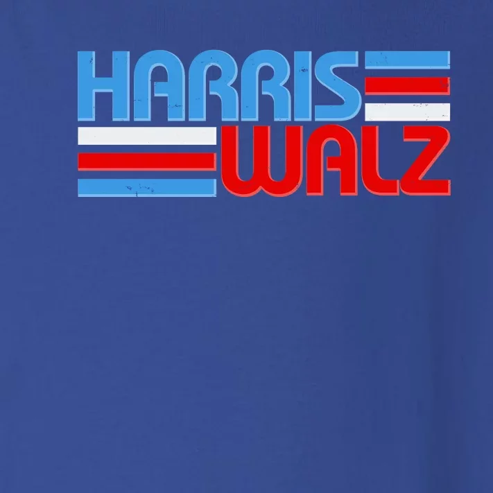 Retro Kamala Harris Tim Walz 2024 Election Toddler Long Sleeve Shirt