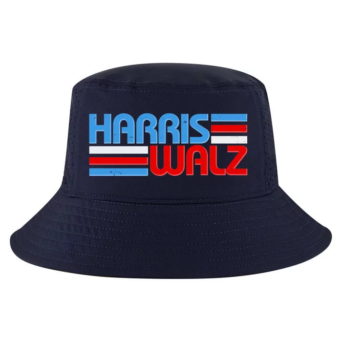 Retro Kamala Harris Tim Walz 2024 Election Cool Comfort Performance Bucket Hat