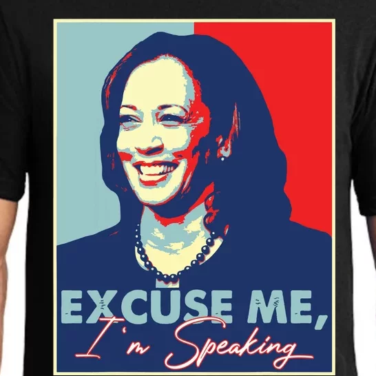 Retro Kamala Harris 2024 Excuse Me Im Speaking Harris 47 Pajama Set