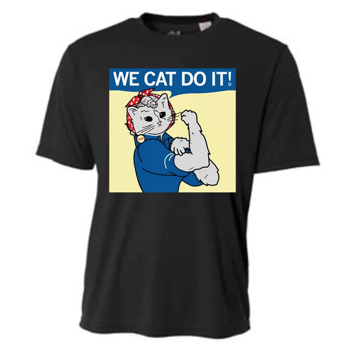 Raygun Kamala Harris We Cat Do It Cooling Performance Crew T-Shirt