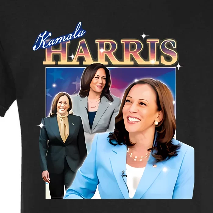 Retro Kamala Harris Garment-Dyed Heavyweight T-Shirt