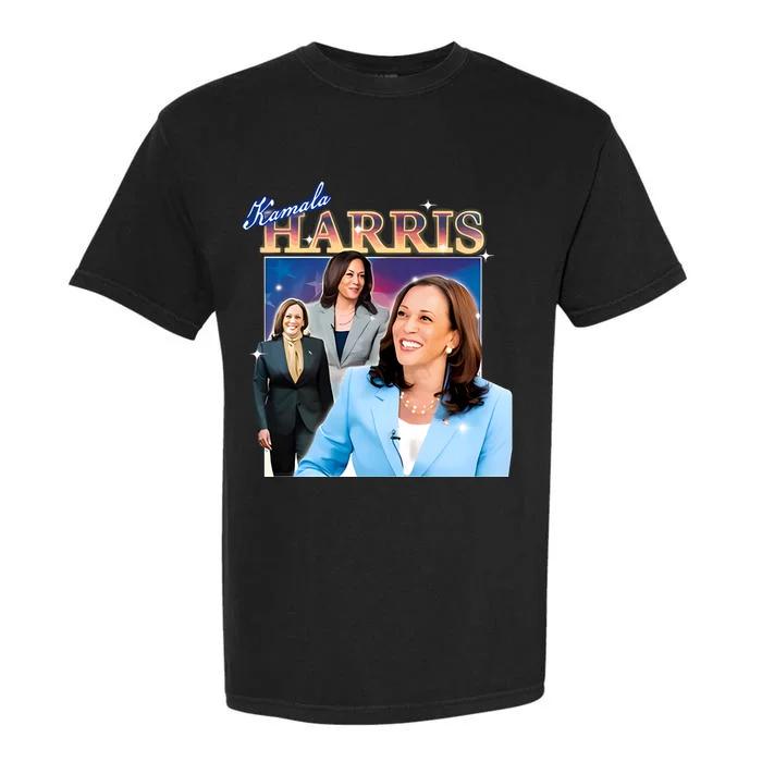 Retro Kamala Harris Garment-Dyed Heavyweight T-Shirt