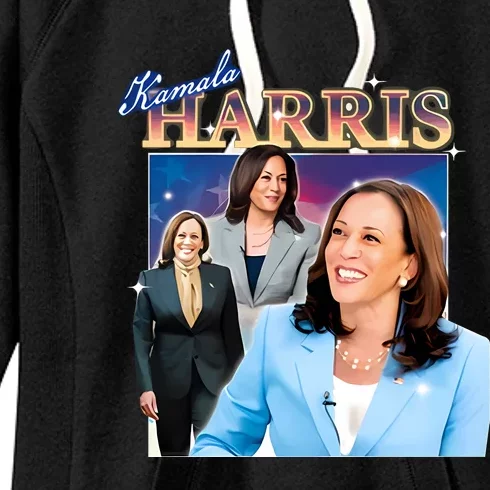 Retro Kamala Harris Women's Fleece Hoodie