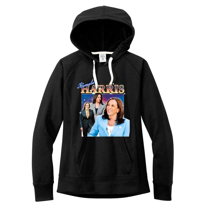 Retro Kamala Harris Women's Fleece Hoodie