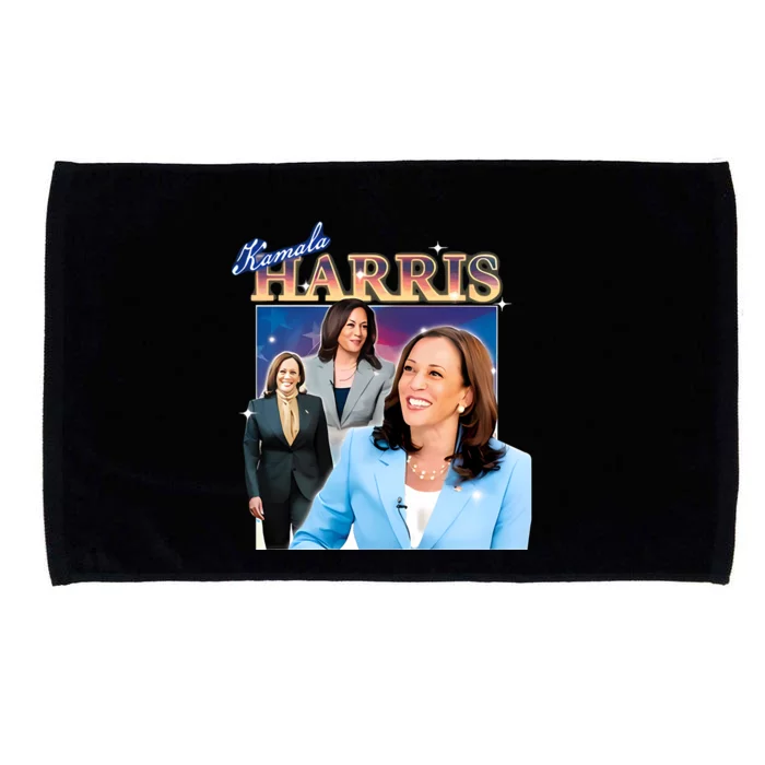 Retro Kamala Harris Microfiber Hand Towel