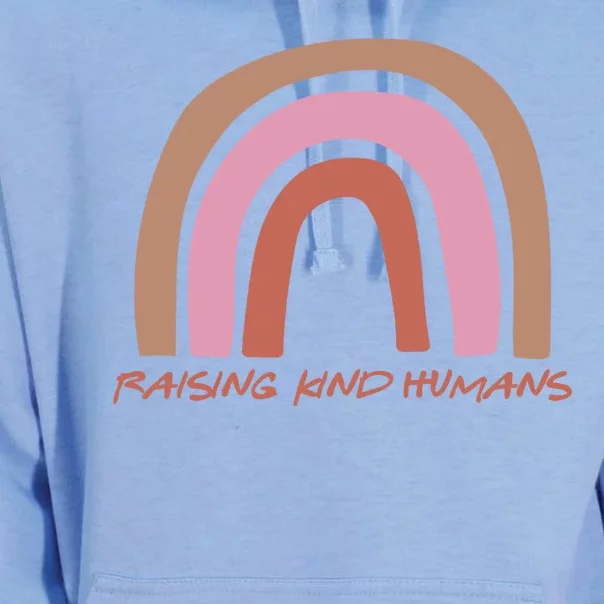 Raising Kind Humans Rainbow Unisex Surf Hoodie