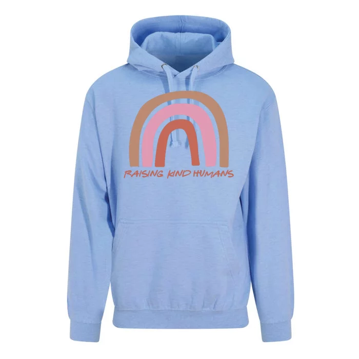 Raising Kind Humans Rainbow Unisex Surf Hoodie