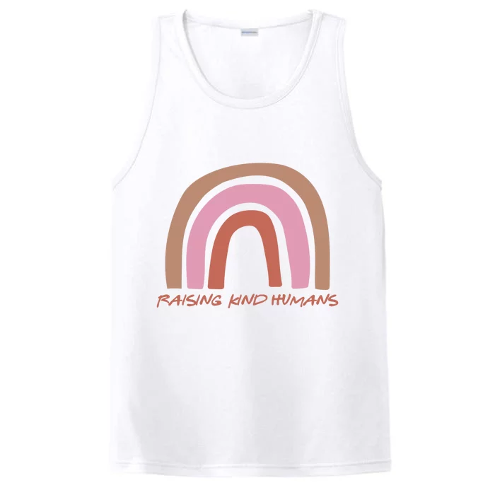 Raising Kind Humans Rainbow Performance Tank