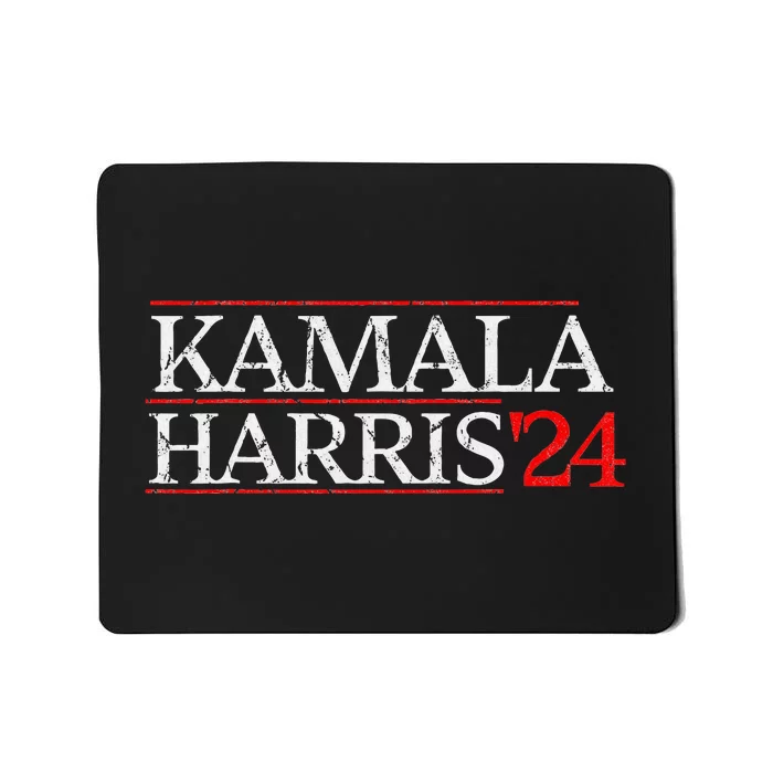 Retro Kamala Harris 2024 Us Presidential Election Campaign Mousepad