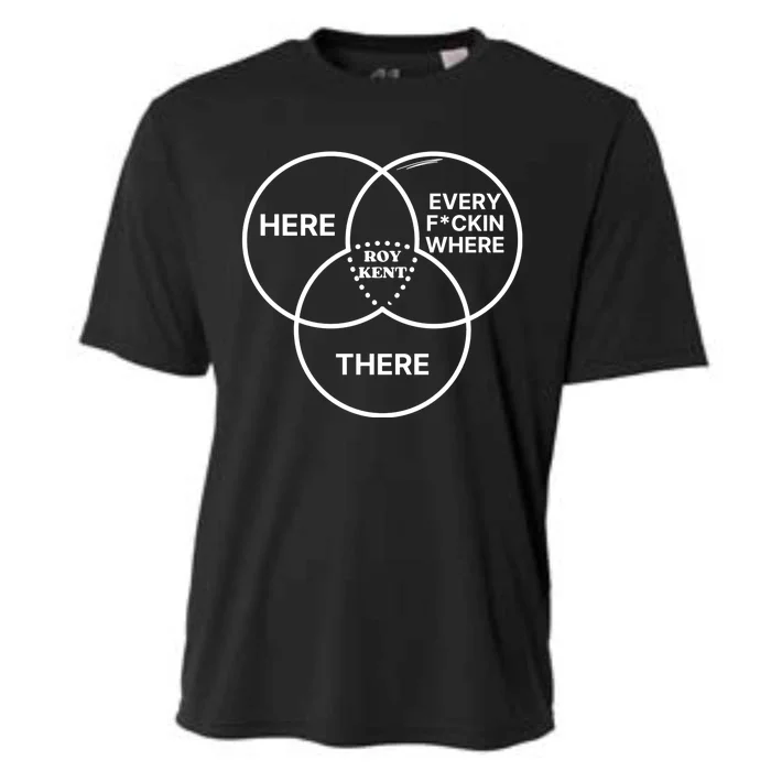 Roy Kent He Here He There He Is Every F*Ckin Where Cooling Performance Crew T-Shirt