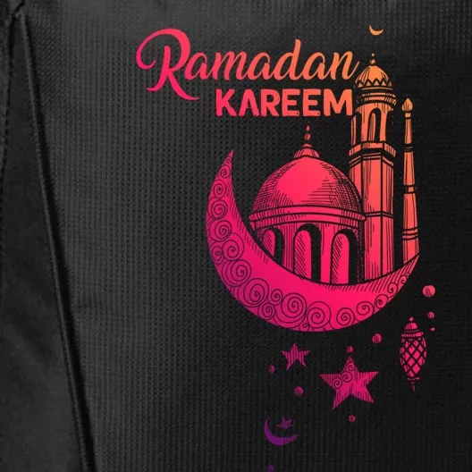 Ramadan Kareem Islamic Holiday Mosque Ramadan Gift City Backpack