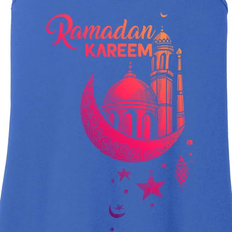 Ramadan Kareem Islamic Holiday Mosque Ramadan Gift Ladies Essential Tank