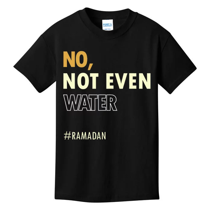 Ramadan Kareem Islamic Fasting Outfit Kids T-Shirt