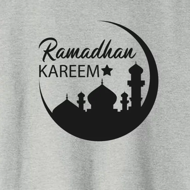 Ramadan Kareem Islamic Gift For Ramadan Mubarak Women's Crop Top Tee