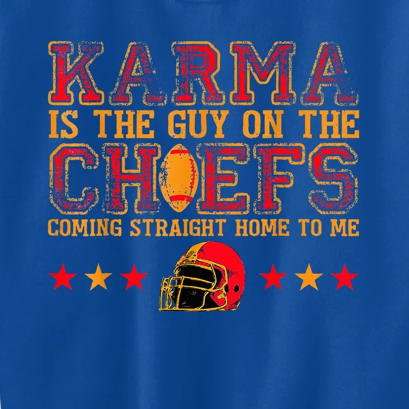 Retro Karma Is the Guy on the Chief Kids Sweatshirt