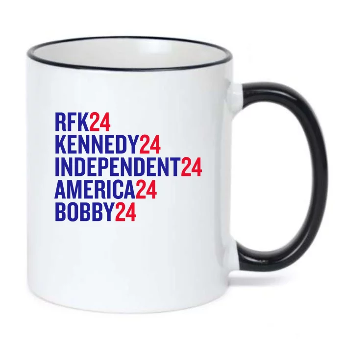 Rfk Kennedy Independent America Bobby 24 Black Color Changing Mug