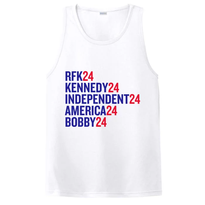 Rfk Kennedy Independent America Bobby 24 Performance Tank