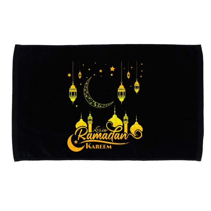 Ramadan Kareem Islamic Fasting Outfit Microfiber Hand Towel