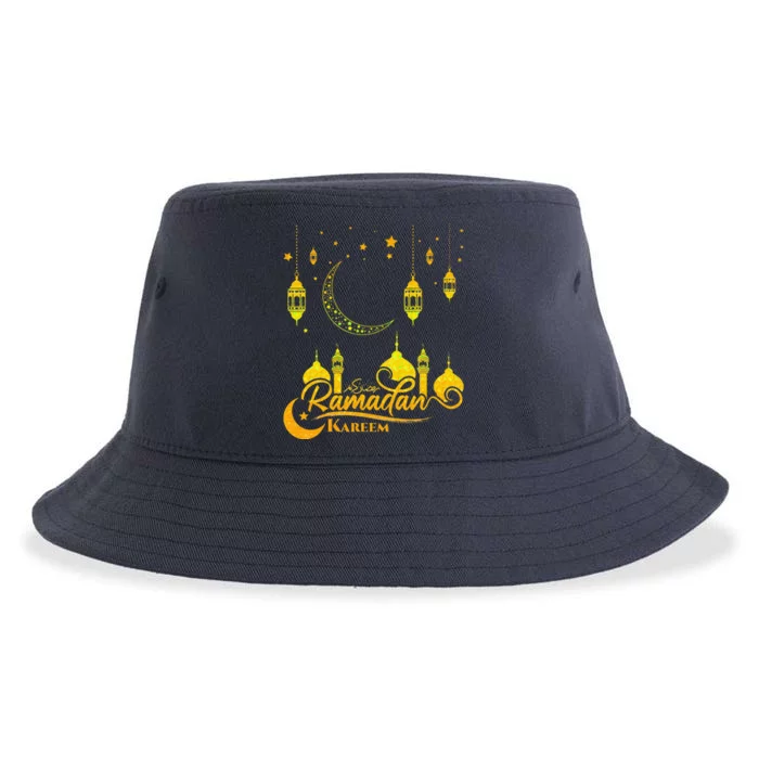 Ramadan Kareem Islamic Fasting Outfit Sustainable Bucket Hat