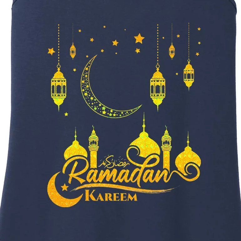 Ramadan Kareem Islamic Fasting Outfit Ladies Essential Tank