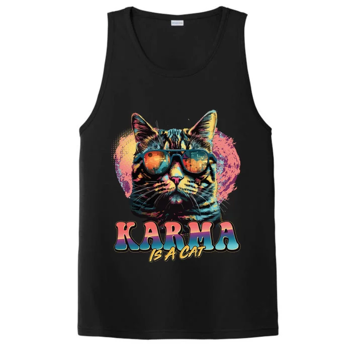 Retro Karma Is A Cat Performance Tank