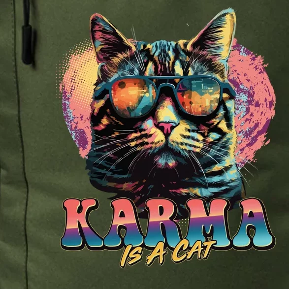 Retro Karma Is A Cat Daily Commute Backpack