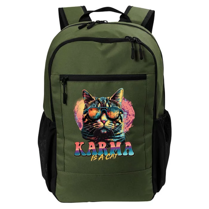 Retro Karma Is A Cat Daily Commute Backpack