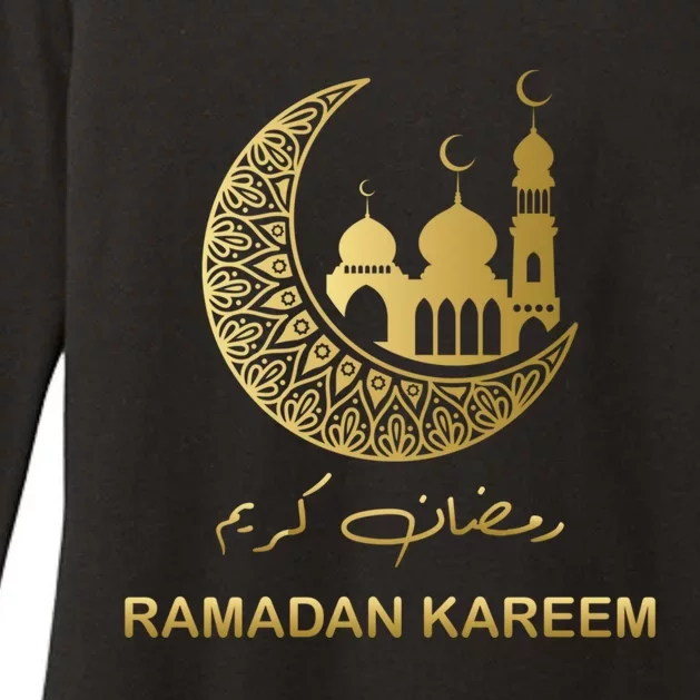 Ramadan Kareem Islamic Cool Gift Womens CVC Long Sleeve Shirt