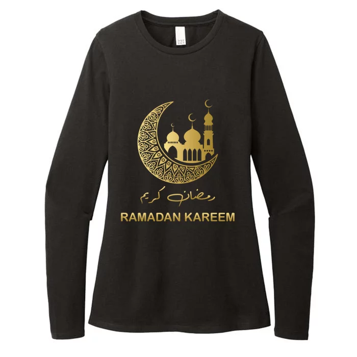 Ramadan Kareem Islamic Cool Gift Womens CVC Long Sleeve Shirt