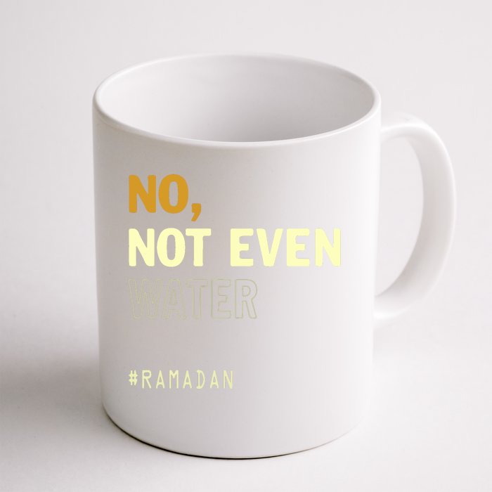 Ramadan Kareem Islamic Fasting Outfit Gift Front & Back Coffee Mug