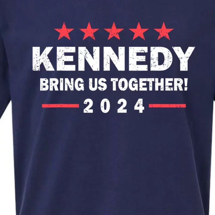 Robert Kennedy Jr. 2024 Presidential Sueded Cloud Jersey T-Shirt