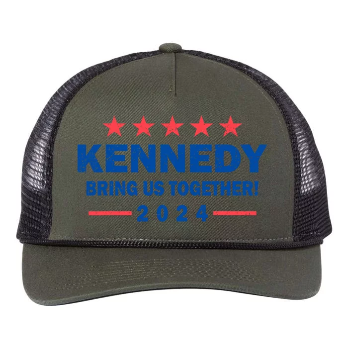 Robert Kennedy Jr. 2024 Presidential Retro Rope Trucker Hat Cap