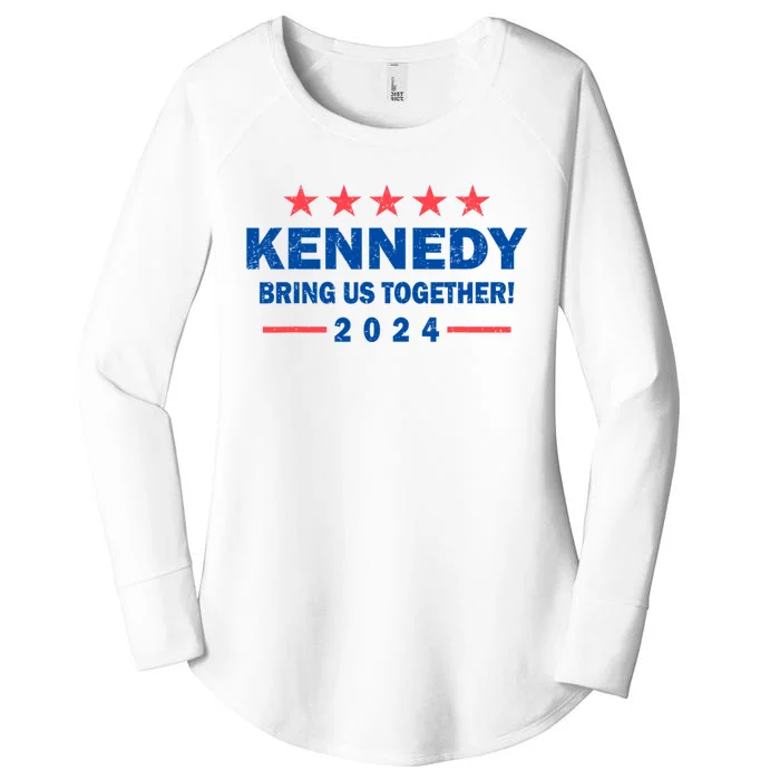 Robert Kennedy Jr. 2024 Presidential Women's Perfect Tri Tunic Long Sleeve Shirt