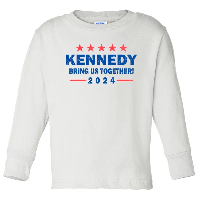 Robert Kennedy Jr. 2024 Presidential Toddler Long Sleeve Shirt